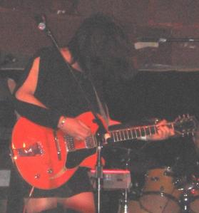 Lipstick Conspiracy plays 12 Galaxies, the Mission, San Francisco, circa 2006.  Sarafina.