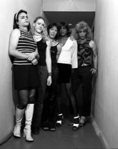 SFBG, Best of the Bay, Best Girl Band 2004. Sarafina, Emme, Tori, Shawna and Marilyn. Photo by Snapcult.